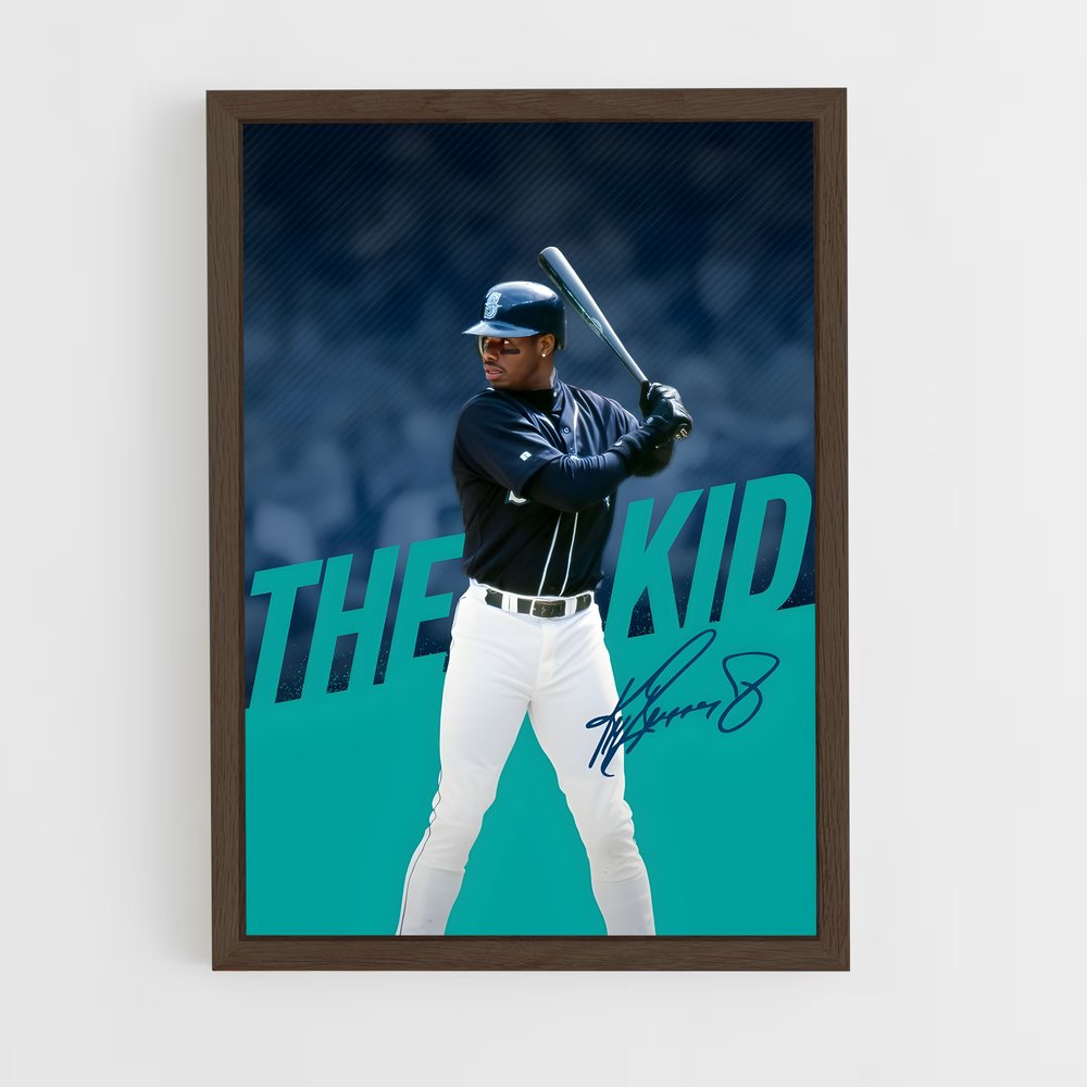 Poster Ken griffey run – affiche Baseball (vue 5)